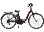 Vélo électrique VELAIR City - Rouge bordeaux
