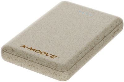 PowerBank XMOOVE avec coque en fibre de blé - 5000mAh