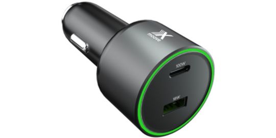 Chargeur allume-cigare XMOOVE 100W USB-A et USB-C