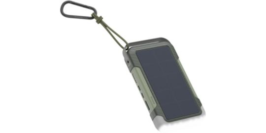 Batterie externe XMOOVE 16000 mAh SOLARGO POCKET lampe torche