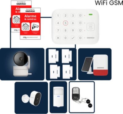 Alarme maison DAEWOO VIG502+