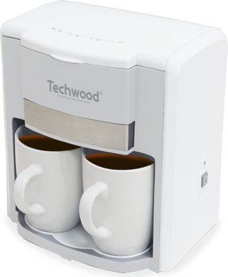 Cafetière filtre TECHWOOD Cafetière 2 Tasses Duo Techwood TCA-202