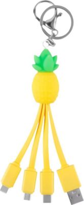 Câble micro USB YELLO KOKO 3 en 1 USB A/micro USB & USB C & Lightni