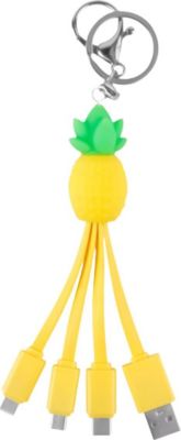 Câble micro USB YELLO KOKO 3 en 1 USB A/micro USB & USB C & Lightni