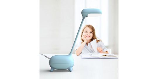 Lampe à poser YELLO KOKO pour enfant Bleu