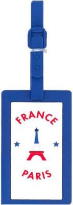 Etiquette de transport YELLO KOKO Taggy France Paris en Plastique