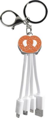 Câble alimentation YELLO KOKO 2A en Format Porte-clés Bretzel