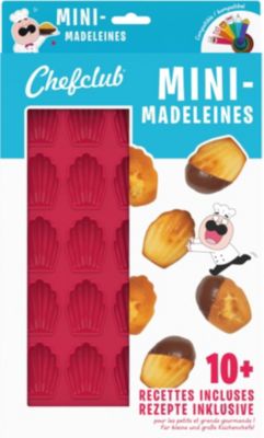 Moule à madeleine CHEFCLUB Les mini Madeleines