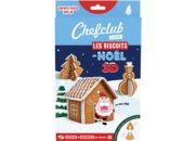 Emporte pièces CHEFCLUB les biscuits de Noel 3D