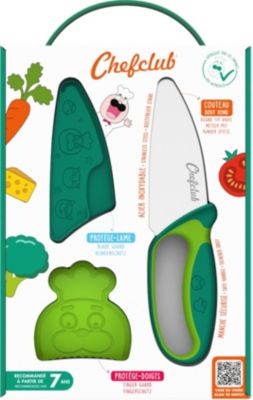 Couteau chef CHEFCLUB du chef Chefclub Kids Vert