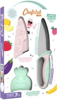 Couteau chef CHEFCLUB du chef chefclub kids pastel