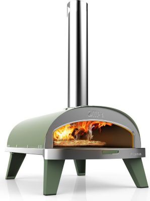 Four à pizza pellet ZIIPA PIANA à pellets 30 cm - Eucalyptus