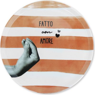 Assiette ZIIPA Assiette à pizza Atina - Terracotta