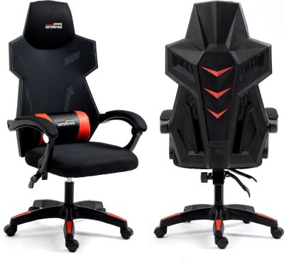 Chaise gaming AMSTRAD AMS-209 tissu type mesh Chaise gaming AMSTRAD AMS-209 tissu type mesh