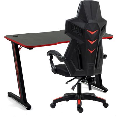 Chaise Gamer MSI MAG CH120 X, FULL BLACK WITH RED - Scoop gaming