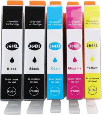 Cartouche d'encre SHOP-STORY Pack de Cartouches 364 XL Compatibles po