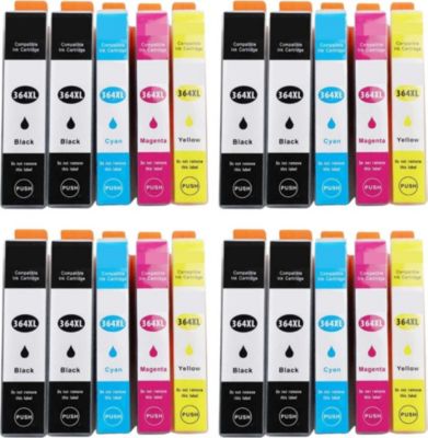 Cartouche d'encre SHOP-STORY Pack de Cartouches 364 XL Compatibles po
