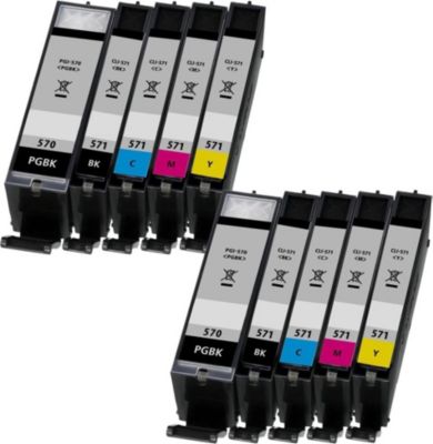 Cartouche d'encre SHOP-STORY Pack de Cartouches 570/571 XL Compatible