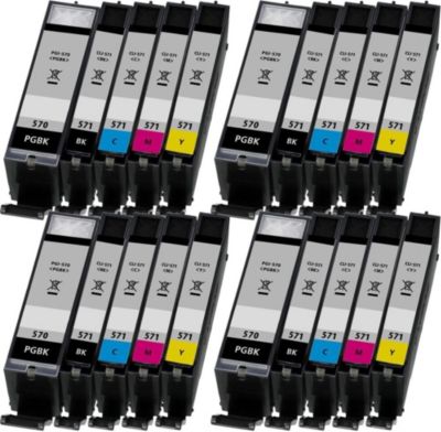 Cartouche d'encre SHOP-STORY Pack de Cartouches 570/571 XL Compatible