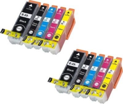 Cartouche d'encre SHOP-STORY Pack de Cartouches Encre Compatibles Eps