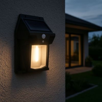 Lanterne solaire SHOP-STORY Lampe Solaire Extérieure LED Sans Fil av