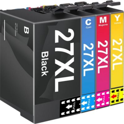 Cartouche d'encre SHOP-STORY Pack de Cartouches Compatibles EPSON 27