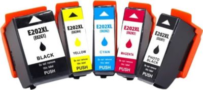 Cartouche d'encre SHOP-STORY Pack de Cartouches Compatibles EPSON 202
