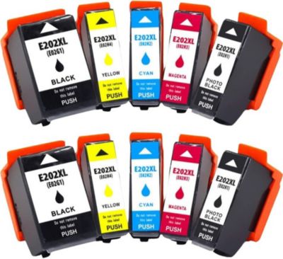 Cartouche d'encre SHOP-STORY Pack de Cartouches Compatibles EPSON 202
