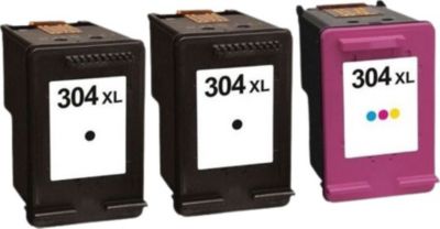 Cartouche d'encre SHOP-STORY Pack de Cartouches Compatibles HP 304 XL