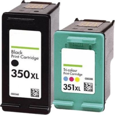 Cartouche d'encre SHOP-STORY Pack de Cartouches Compatibles HP 350-35
