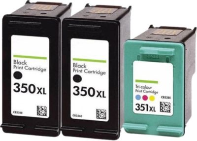 Cartouche d'encre SHOP-STORY Pack de Cartouches Compatibles HP 350-35