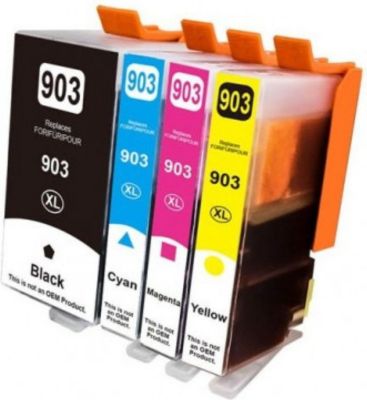 Cartouche d'encre SHOP-STORY Pack de Cartouches Compatibles HP 903 XL