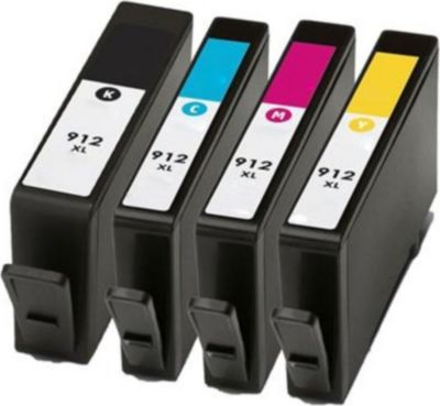 Cartouche d'encre SHOP-STORY Pack de Cartouches Compatibles HP 912 XL