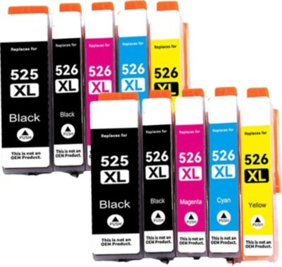 Cartouche d'encre SHOP-STORY Pack de Cartouches Compatibles Canon PGI