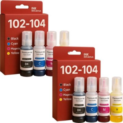 Cartouche d'encre SHOP-STORY Pack de Cartouches Compatibles EPSON 102