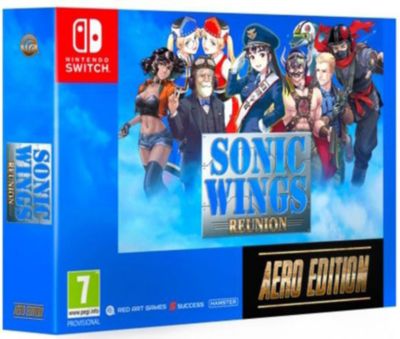 Jeu Switch JUST FOR GAMES Sonic Wings Reunion Collector's Edition