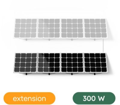 Panneau solaire BEEM EXTENSION 300W fixation murale - Floral