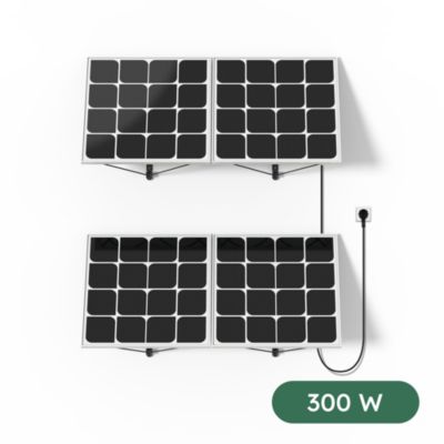 Panneau solaire Beem Energy, kit de demarrage, installation au mur