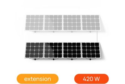 Panneau solaire BEEM Kit démarrage 420W installation murale