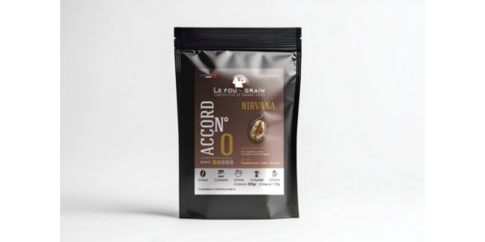 Café grain LE FOU DU GRAIN 250G Nirvana - Intensité 3