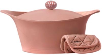 Cocotte COOKUT Coffret l'incroyable 24cm - Guimauve