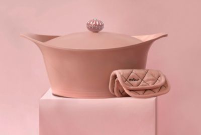Cocotte COOKUT Coffret l'incroyable 24cm - Guimauve