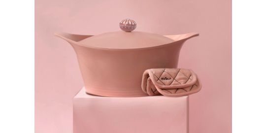 Cocotte COOKUT Coffret l'incroyable 24cm - Guimauve
