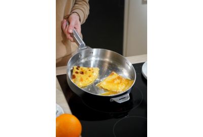 Poêle COOKUT LA MERVEILLEUSE  INOX 24CM - GRAPHITE