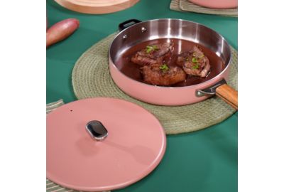 Poêle COOKUT LA MERVEILLEUSE  INOX 24CM - GUIMAUVE