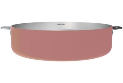 Sauteuse COOKUT LA MERVEILLEUSE  INOX 28CM - GUIMAUVE