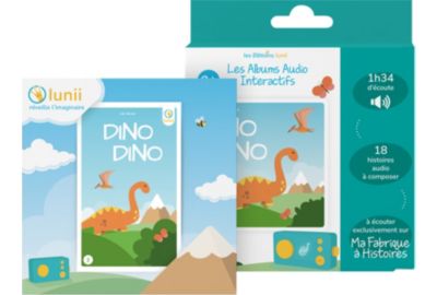Coffret album LUNII Dino Dino