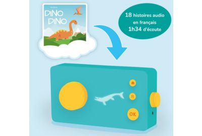 Coffret album LUNII Dino Dino