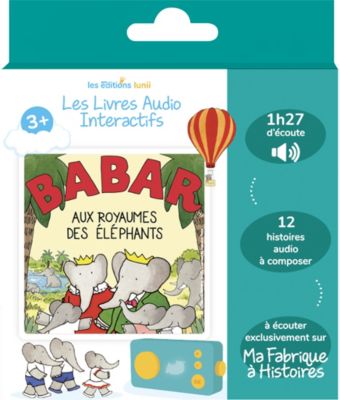 Coffret album LUNII Babar au Royaume des éléphants