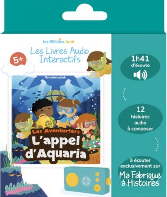 Coffret album LUNII L'appel d'Aquaria